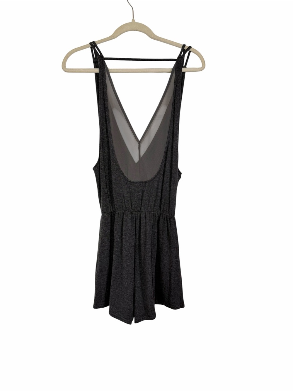 Alo Yoga Hatha Black Deep V Romper XS - Picture 2 of 4